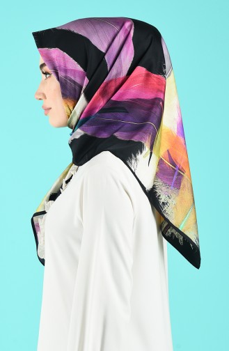 Aker S Twill Eşarp 7213-797-912 Siyah