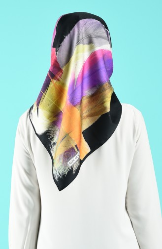 Aker S Twill Eşarp 7213-797-912 Siyah