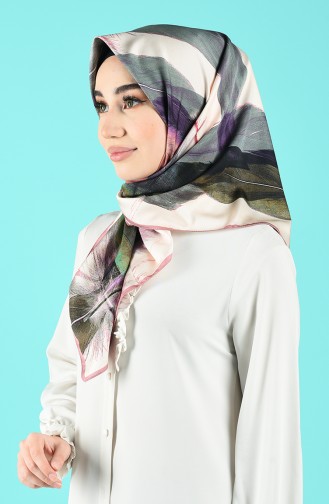 Aker S Twill Eşarp 7213-797-992 Pudra