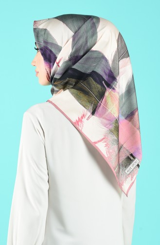 Aker S Twill Eşarp 7213-797-992 Pudra