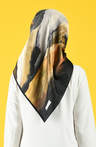 Aker S Twill Eşarp 7918-797-911 Siyah