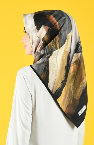 Aker S Twill Eşarp 7918-797-911 Siyah