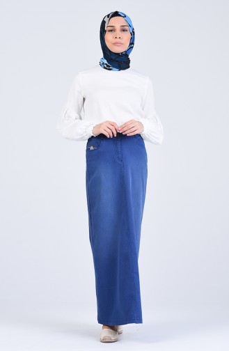 Indigo Skirt 0301-03