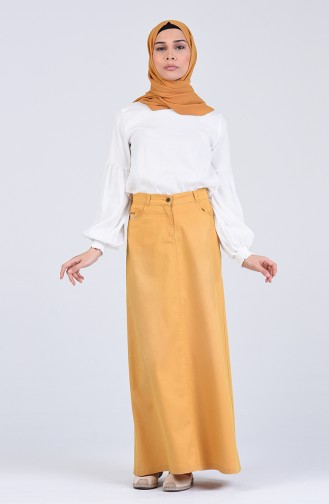 Mustard Skirt 0301-04
