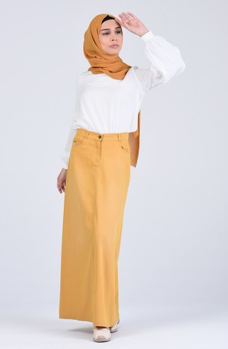 Mustard Skirt 0301-04