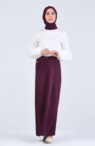 Cepli Kot Etek 0301-06 Mürdüm