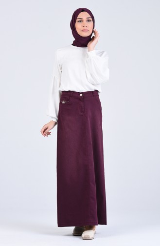 Plum Skirt 0301-06