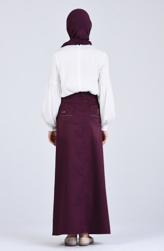 Plum Skirt 0301-06