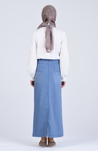 Denim Blue Skirt 0475-05