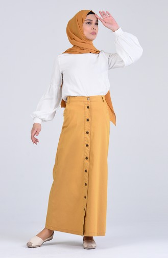 Mustard Skirt 0546-06