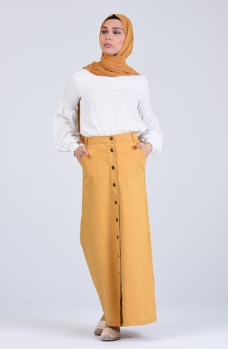 Mustard Skirt 0546-06