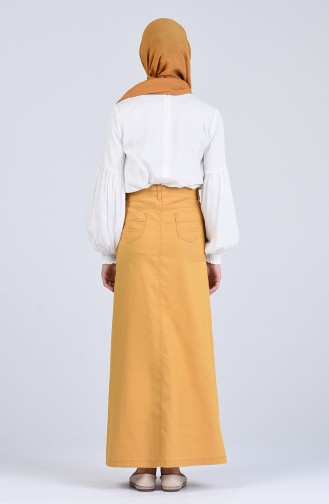 Mustard Skirt 0546-06