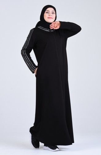 Schwarz Abayas 10033-01