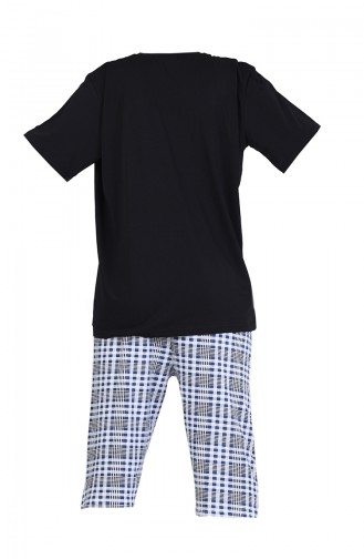 Black Pyjama 812037-A