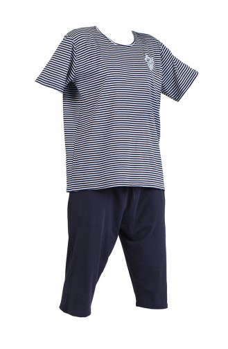 Pyjama Bleu Marine 912008-A