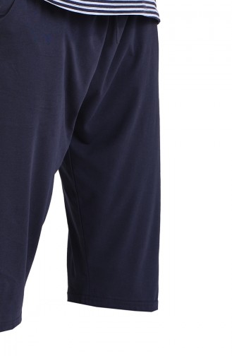 Navy Blue Pyjama 912008-A