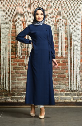 Abayas Bleu Marine 6814-08