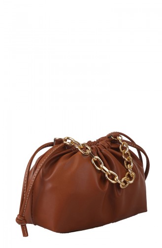 Tobacco Brown Shoulder Bag 397P-091