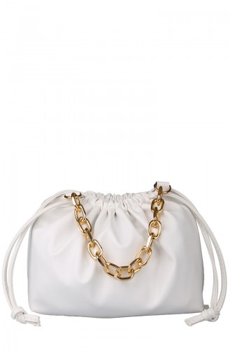 White Shoulder Bag 397-105