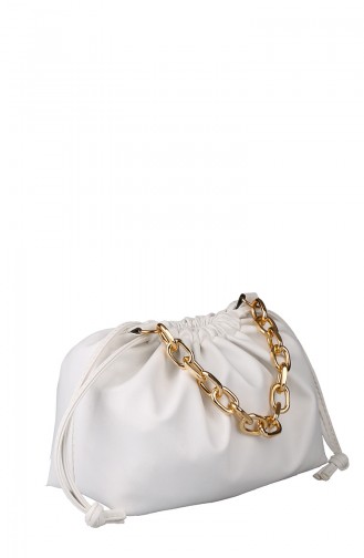 Sac D`épaule Blanc 397-105