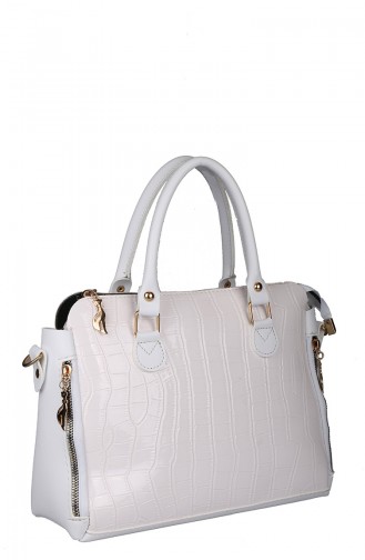 White Shoulder Bag 401-105