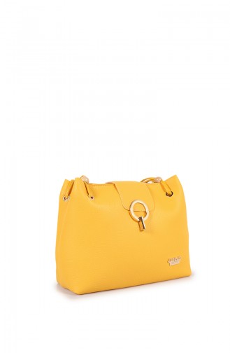 Sac D`épaule Jaune 23Z-05