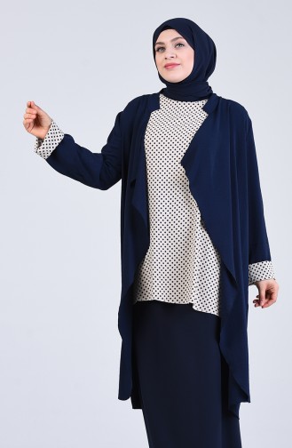 Navy Blue Suit 2100A-02