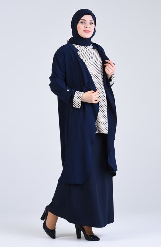 Navy Blue Suit 2100A-02