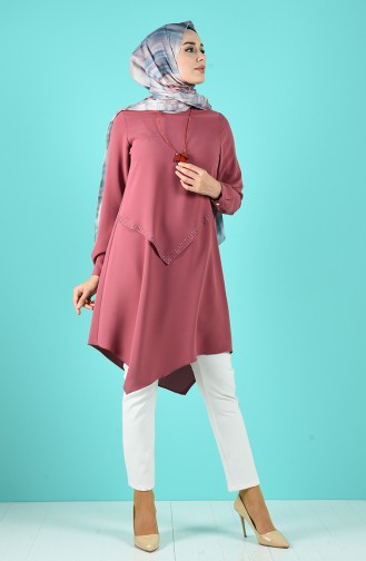 Dark Dusty Rose Tuniek 17009-02