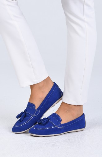 Saxon blue Woman Flat Shoe 0400-02
