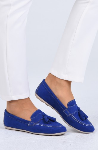 Saxon blue Woman Flat Shoe 0400-02
