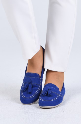 Saxon blue Woman Flat Shoe 0400-02