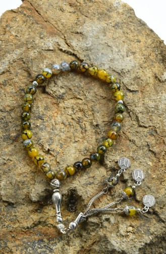 Yellow Rosary 25-01