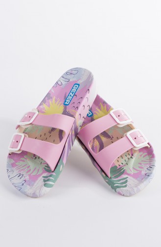 Pink Summer Slippers 01-03