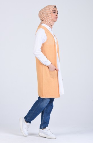 Light Mustard Gilet 3932-42