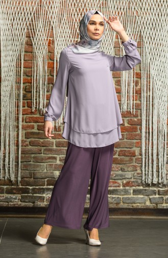 Light purple Broek 1021-09