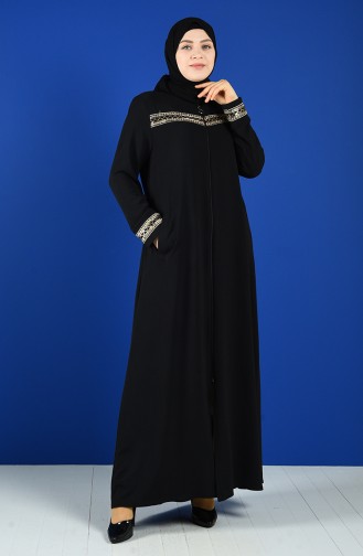 Black Abaya 1311-01
