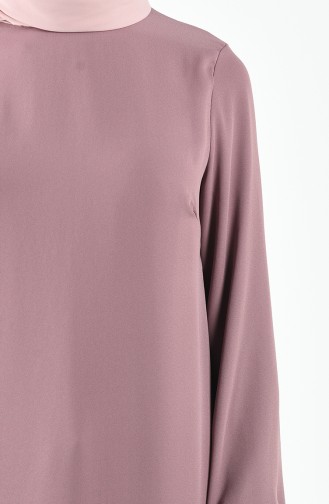 Dusty Rose Overhemdblouse 11004-03