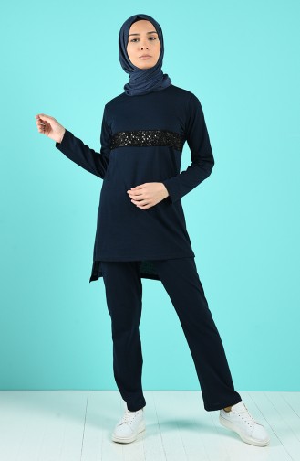 Navy Blue Tracksuit 1010-01