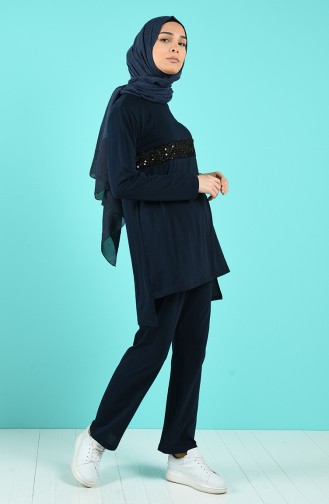 Navy Blue Tracksuit 1010-01