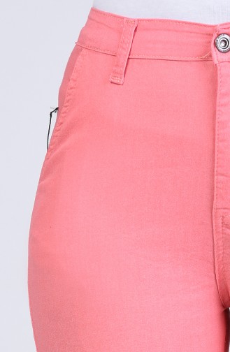 Cargo Pants with Pockets 7506-09 Coral 7506-09
