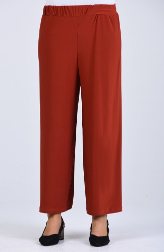 Brick Red Pants 1021-08