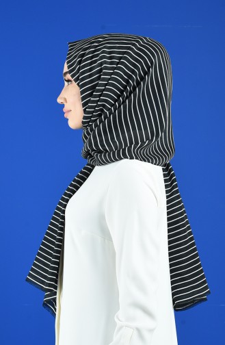 شال أسود 901631-08