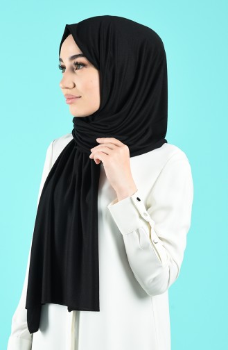 Penye Şal 1122-07 Siyah