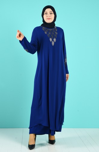 Habillé Hijab Blue roi 1267-05
