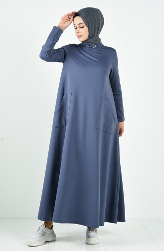 Robe Hijab Indigo 88105-03