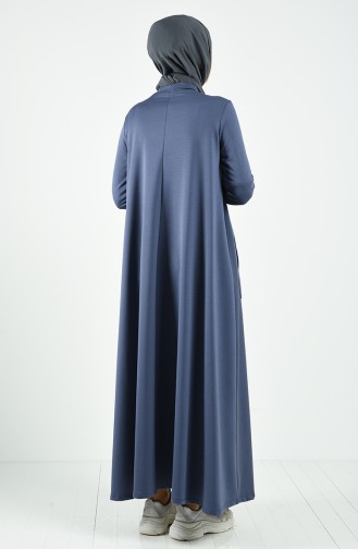 Dress with Two Thread Pockets 88105-03 Indigo 88105-03