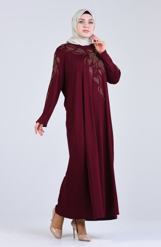 Zwetschge Hijab Kleider 4894-04