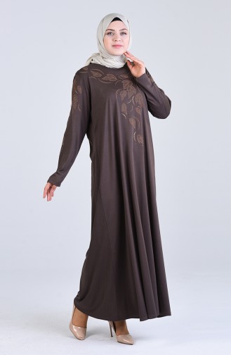 Robe Hijab Vison Foncé 4894-08