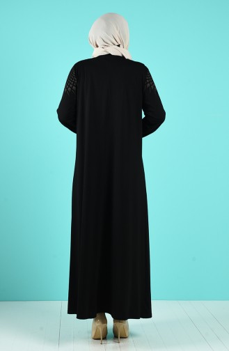 فستان أسود 4900-07